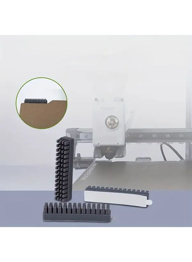 3 فرش تنظيف فوهة السيليكون (3 قطع) لطابعة Bambu Lab A1 Mini ثلاثية الأبعاد، ملحقات سهلة الغسل وقابلة لإعادة الاستخدام ومقاومة لدرجات الحرارة العالية، طقم تركيب للسرير الساخن، تصميم مضغوط مناسب للطابعات الهواة وصناع المشاريع اليدوية. - Image 5