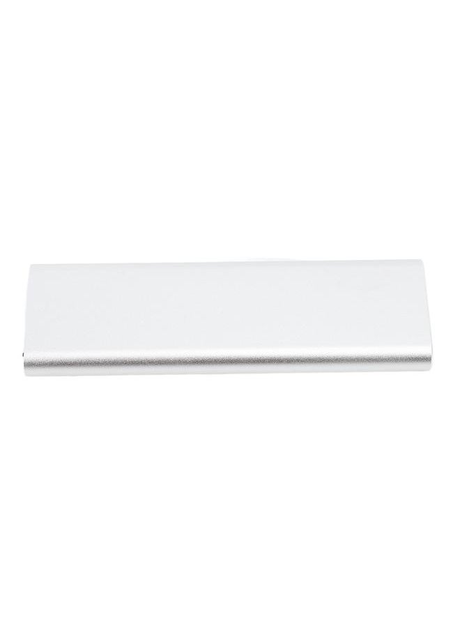 Thoraya M.2 NGFF SATA B Key SSD solid state drive enclosure USB3.1 Type-C 10Gbps high-speed transmission metal hard drive enclosure silver hard drive enclosure with CC cable  - Image 4