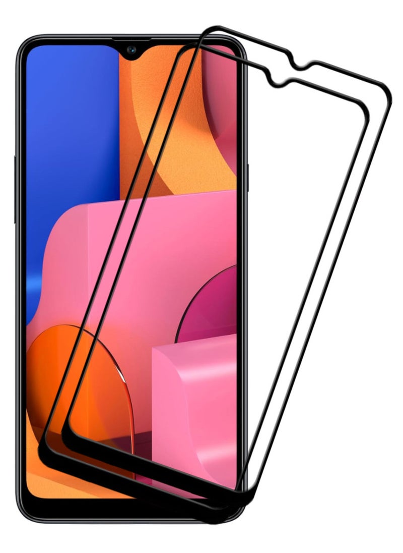 ACLIX 2 Pieces Antistatic ESD Dustproof Premium Quality High Definition Tempered Glass Screen Protector Designed For Samsung Galaxy A20s - Image 1