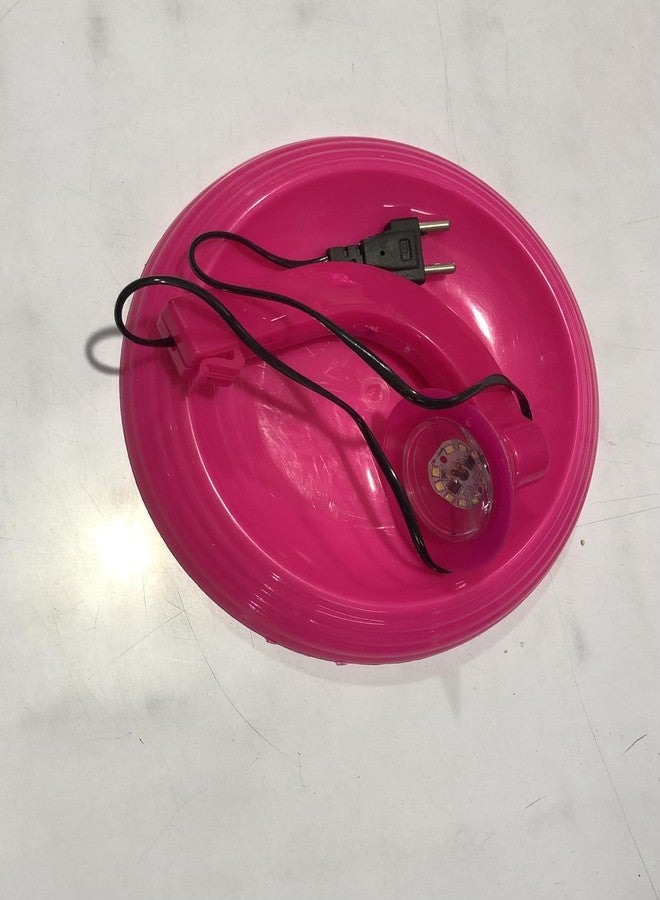 (India pet Shop) Aquarium Bowl Light & Stand (8 INCH Fish Bowl) Colour May Vary - Image 2
