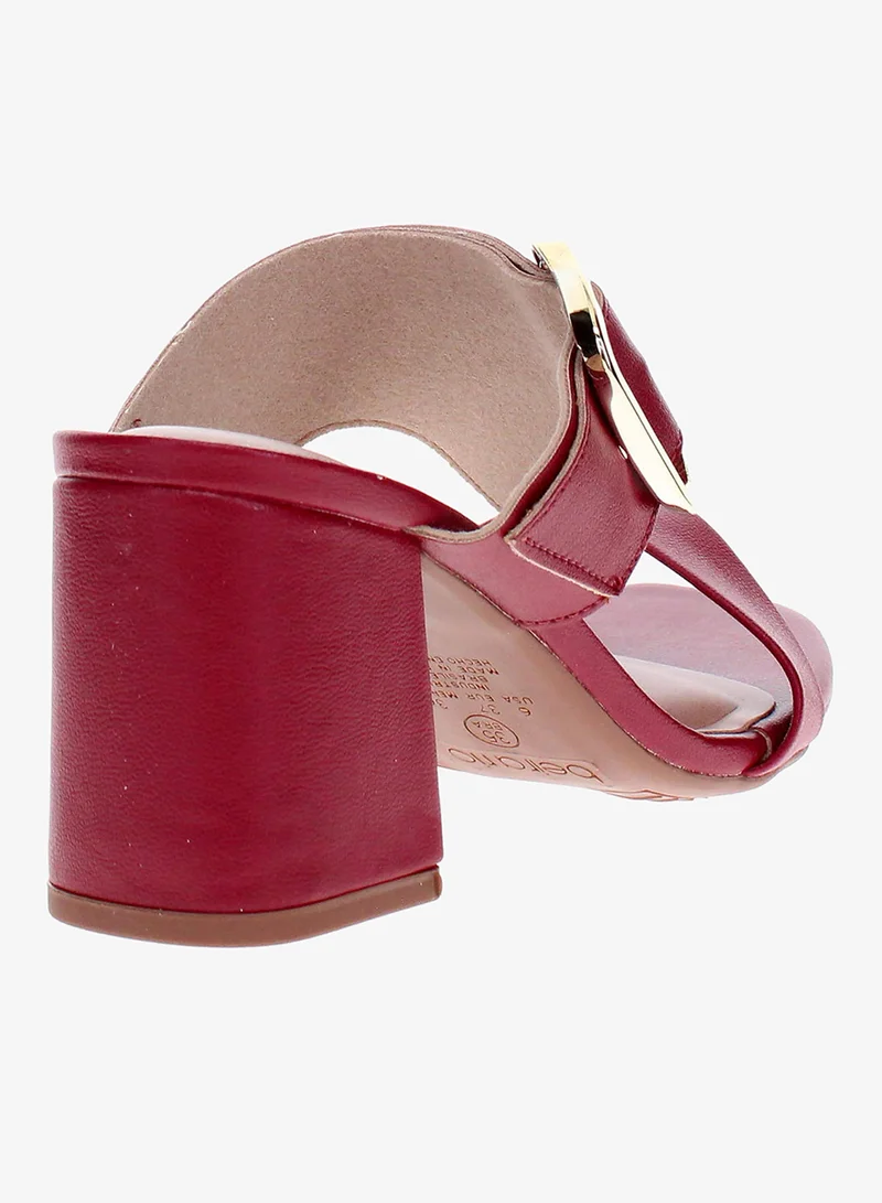 Beira Rio Cherry Beira Rio Women’s Mid Heel Sandals – Stylish Everyday Wear with Comfortable Support for Women | Best Price UAE