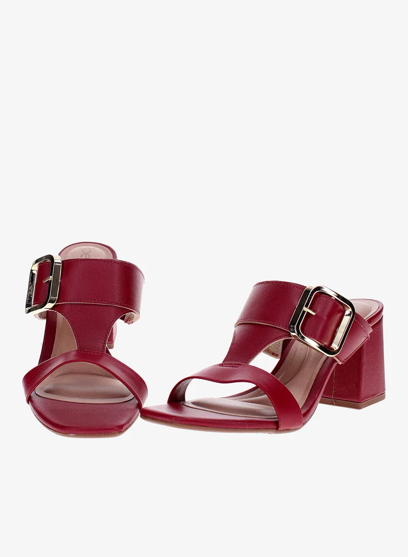 Beira Rio Cherry Beira Rio Women’s Mid Heel Sandals – Stylish Everyday Wear with Comfortable Support for Women | Best Price UAE