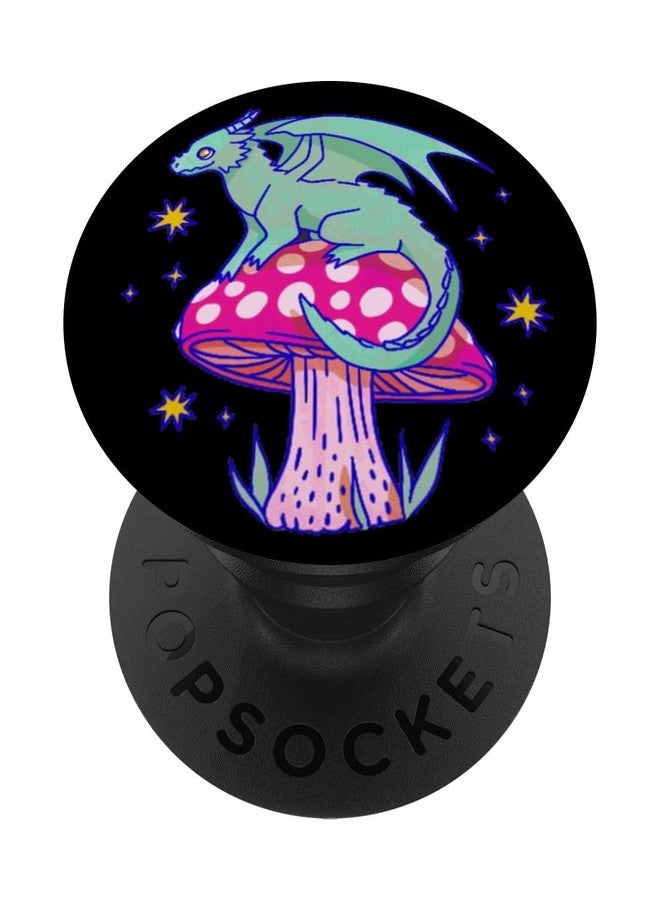 PopSockets Phone Grip – Mushroom PopSocket - Dragon Shroom PopSockets Adhesive PopGrip - Image 1