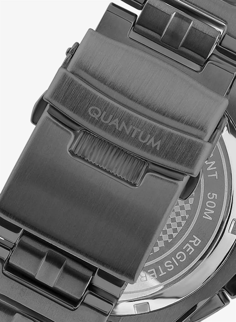 Quantum  Men's Metal Multi Function Watch HNG889.050 - 45 mm for Men | Best Price UAE