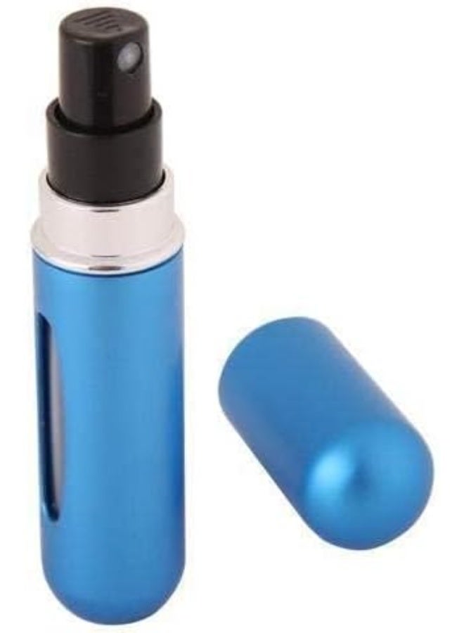 مجموعة زجاجات رذاذ للعطور من يوملوك - زجاجة رذاذ عطري صغيرة قابلة لإعادة الملء للسفر، عبوة بخاخ معطرة 5 مل، 5 قطع (متعددة الألوان) - Image 2