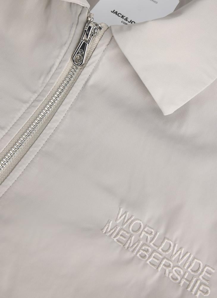 جاك اند جونز جاكيت منفوش كاجوال بقصة عادية - Image 3