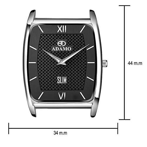 ADAMO Designer Black Dial Men's & Boy's Watch AD71SL02 - Image 4