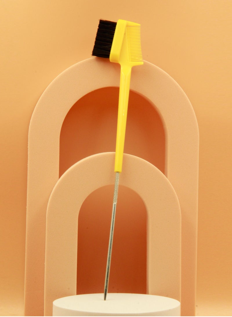 برايم بي جافاودان 3 في 1 فرشاة شعر للتحكم في الحواف ومشط ودبوس - Image 4