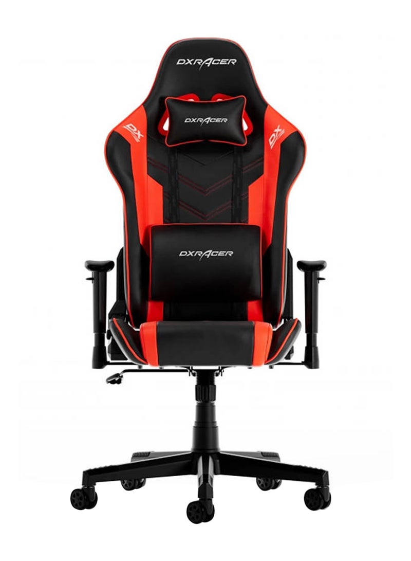 DXRacer DXRacer Prince Series P132 Gaming Chair, 1D Armrests with Soft Surface, Black / Red | GC-P132-NR-F2-158  - Image 1