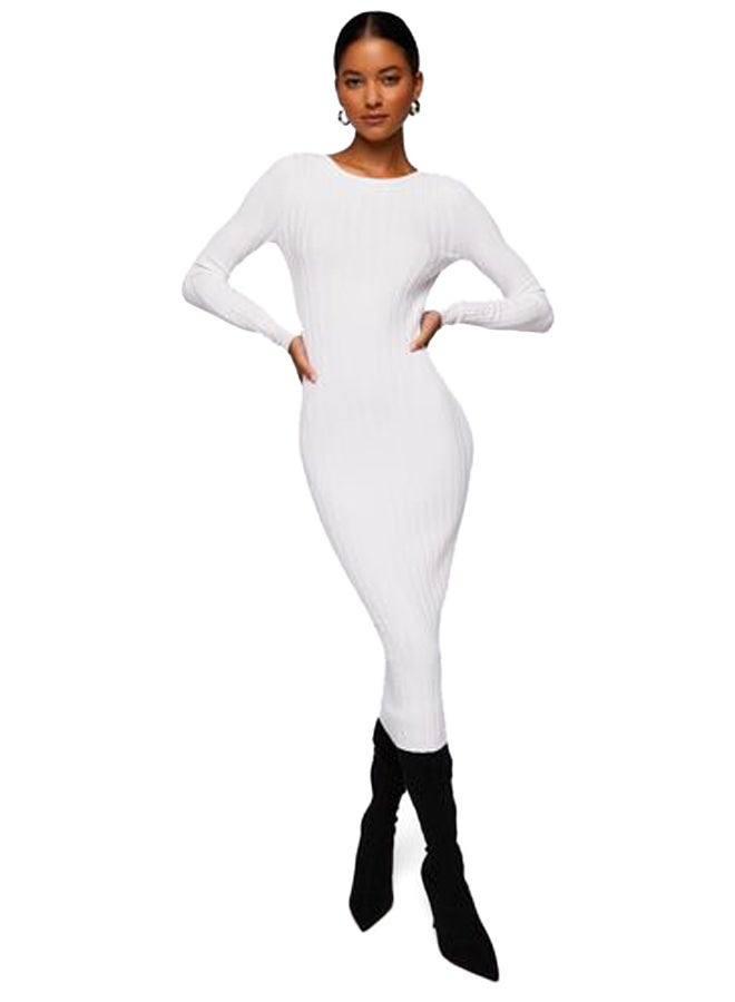 FOREVER 21 Long-Sleeve Midi Sweater Dress - Image 2