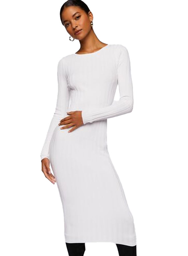FOREVER 21 Long-Sleeve Midi Sweater Dress - Image 5