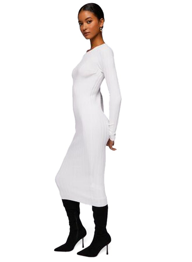 FOREVER 21 Long-Sleeve Midi Sweater Dress - Image 3