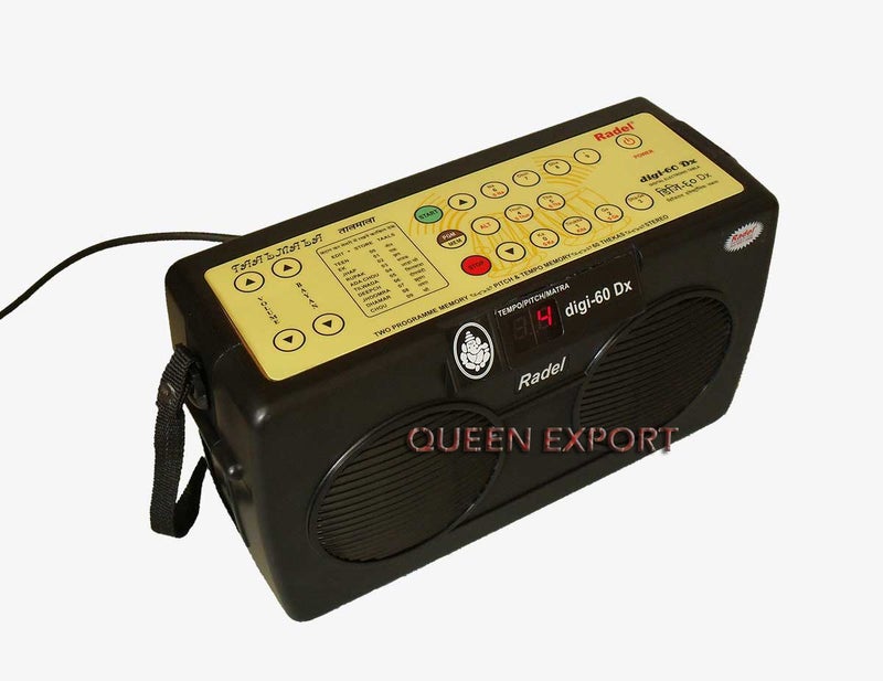 Sai Musical Electronic Tabla Drums Taalmala Digi-60 Dx By Radel Stereo Sound with 3 Year Warranty.