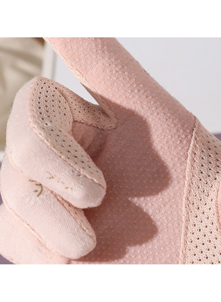 Women Summer Sun Protective Driving Gloves Touchscreen Anti Slip UV Gloves for Driving Riding - Image 3