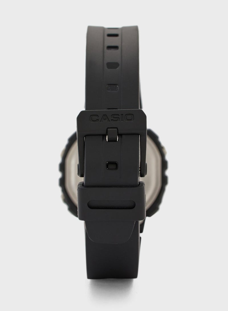 CASIO Silicone Strap Digital Watch - Image 3