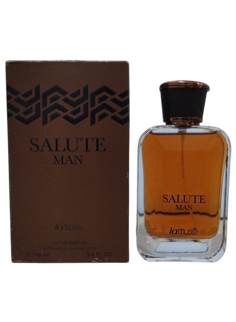 Lamuse Salute Man Eau De Parfum For Men - 100 ML