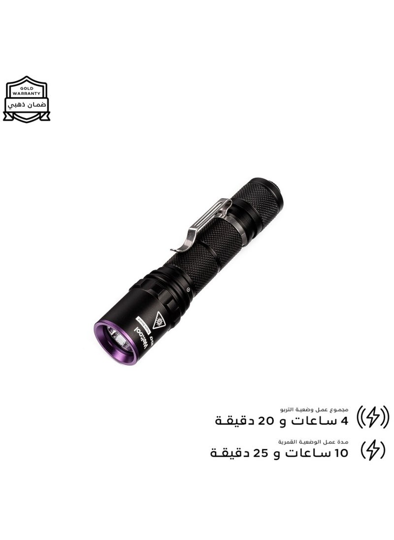 ويلتول كشاف متر M2-cf - كشاف الأشعة فوق البنفسجية - كشف العقارب والمعادن - لون أسود - LED 365 نانومتر  - Image 3