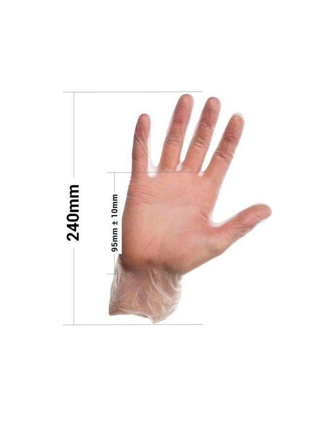 INTCO Basic Medical Exam Gloves (Medium) 100 Gloves Latex Free, Powder Free - Image 4