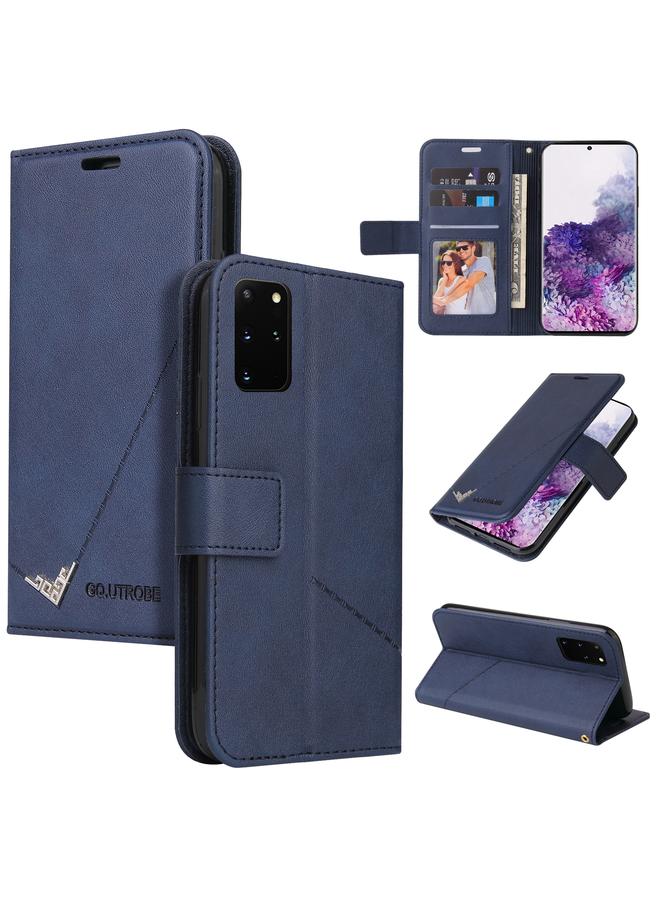 Case For Samsung Galaxy S20+ Right Angle Leather Phone Case