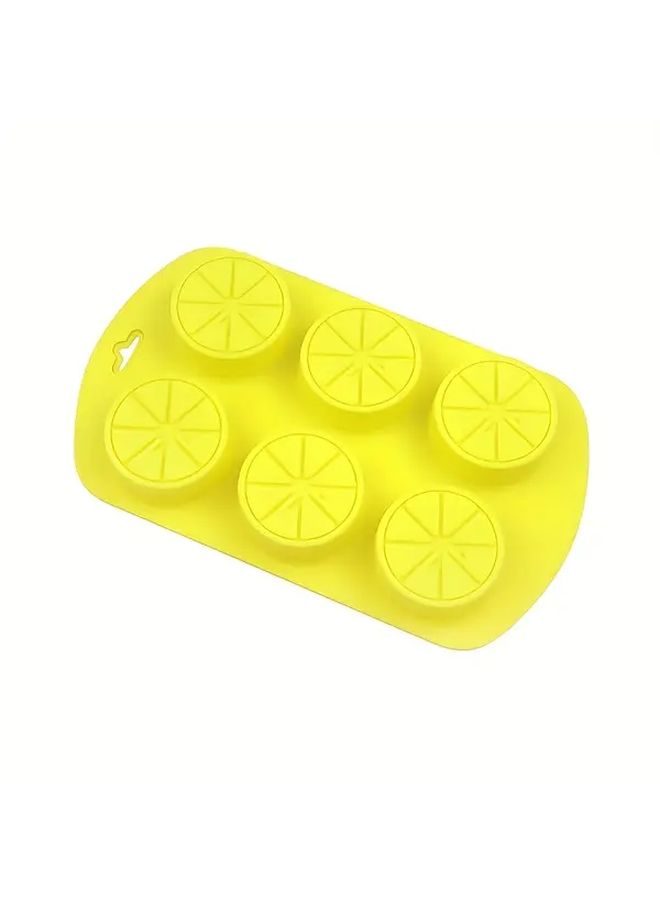 Yellow Lemon Silicone Baking Molds For Cake Chocolate Ice Cube Mooncake Layer - Image 4