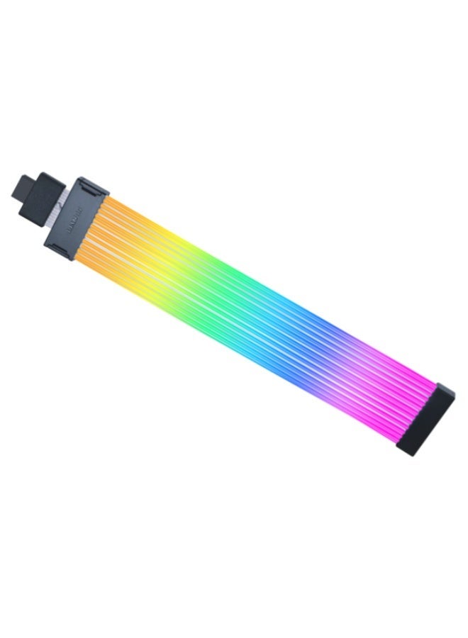 LIAN LI Lian-Li Strimer Wireless 16-12 Cable, 340mm Cable Length, 12 Light Guides, 174 Number of LEDs, 12.15W LED Power Consumption, Silicone / TPE Material | G89.PW16-121W.00 - Image 1