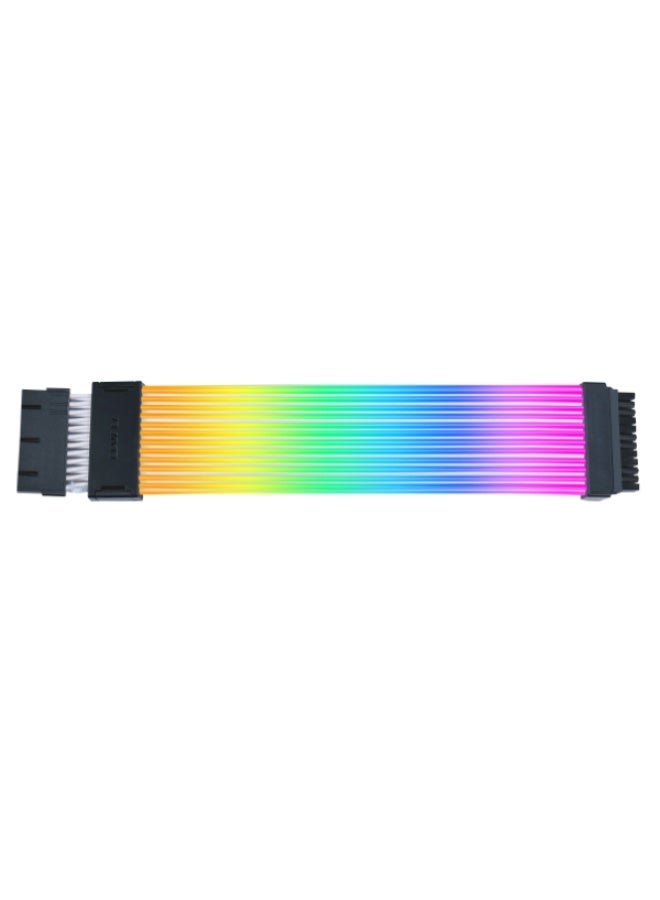 LIAN LI Lian-Li Strimer Wireless 16-12 Cable, 340mm Cable Length, 12 Light Guides, 174 Number of LEDs, 12.15W LED Power Consumption, Silicone / TPE Material | G89.PW16-121W.00 - Image 2