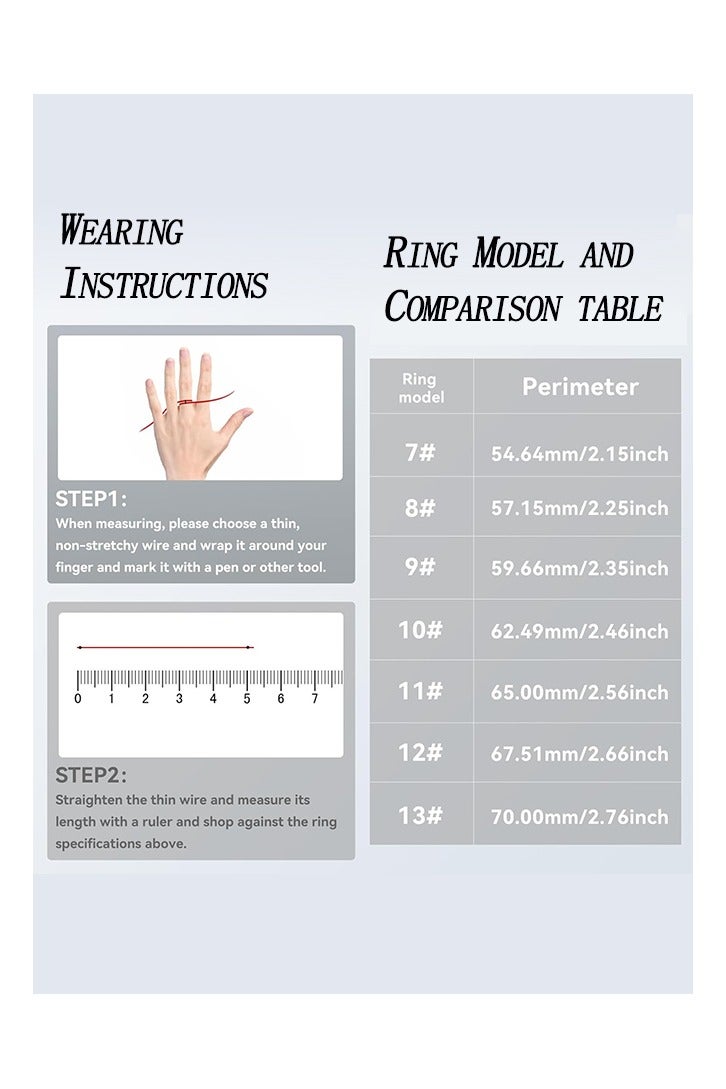 Smart Ring Health Tracker, Fitness Tracker, Activity Trackers for Man&Women -Sleep&Exercise Monitor,Waterproof Sleep Tracking Wearable (Silver, 12) - Image 5