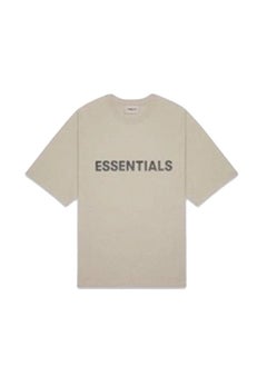 2020SS Short Sleeve FOG Duplex ESSENTIALS Street Trendy Brand All Cotton High Weight T-shirt Cross Border Hot Sale CAMEL