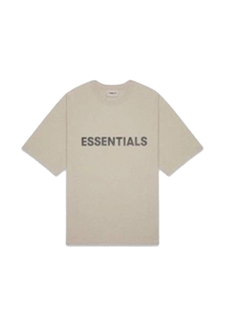 Generic - 2020SS Short Sleeve FOG Duplex ESSENTIALS Street Trendy Brand All Cotton High Weight T-shirt Cross Border Hot Sale CAMEL - Image 1
