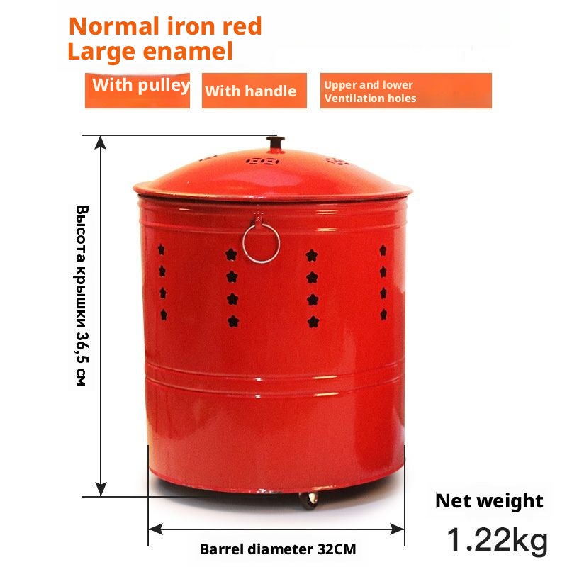 Metal Incinerator Barrel for Garden Waste - Image 3