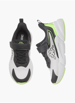 Kappa Boys' Logo Print Sports Shoes With Hook And Loop Closure  - Image 1