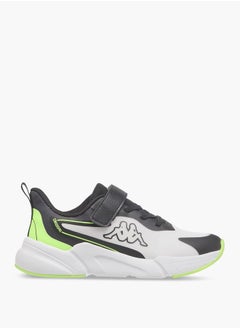 Kappa Boys' Logo Print Sports Shoes With Hook And Loop Closure  - Image 3