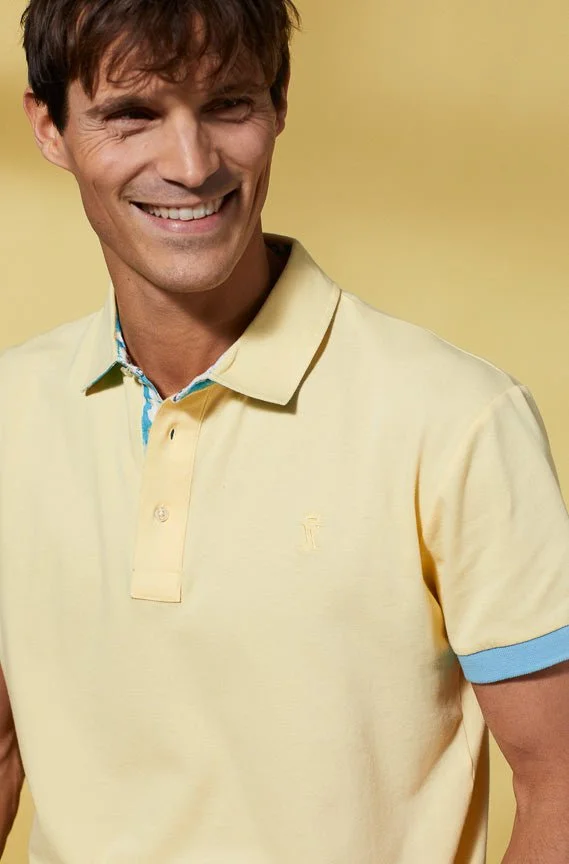 Vicomte A. Percy Light Yellow Polo