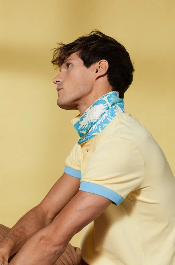 Vicomte A. Percy Light Yellow Polo