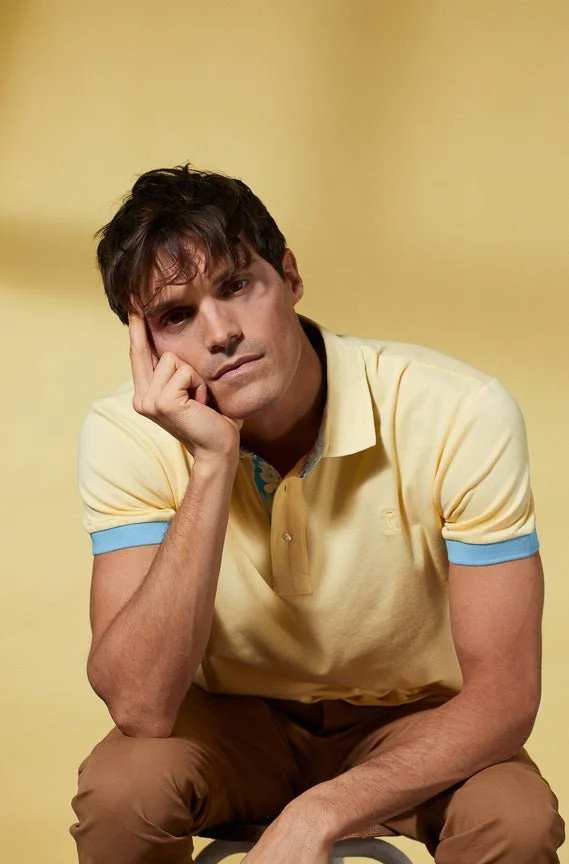 Vicomte A. Percy Light Yellow Polo