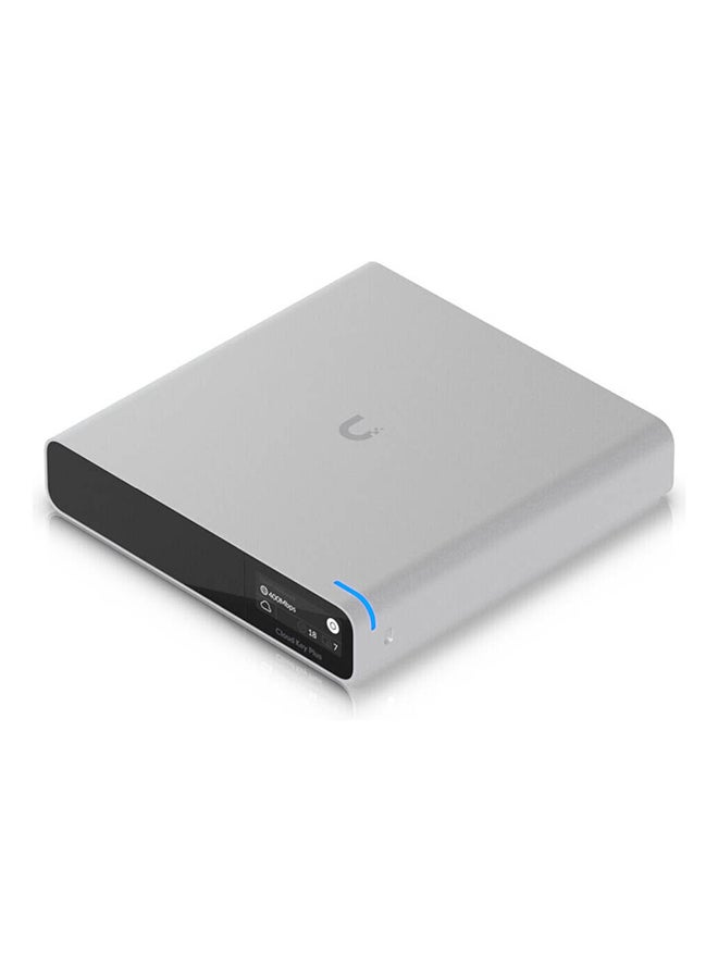 أوبيكويتي مفتاح الشبكات السحابية، الجيل الثاني، 1 تيرابايت SSD SATA بحجم 2.5 بوصة، 802.3af PoE، شاشة أمامية، تقنية السحابة الهجينة، 2 منفذ USB-C، فتحة بطاقة MicroSD، منفذ Ethernet Gigabit Poe+، فضي | UCK-G2-SSD - Image 2