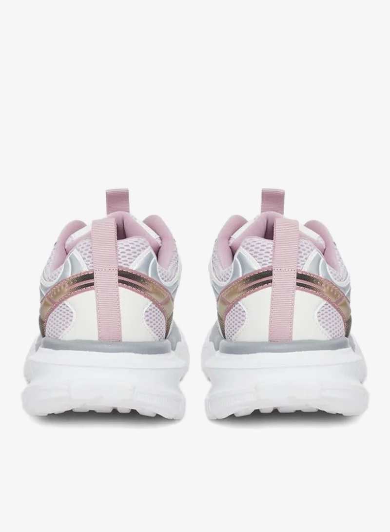Styli Active White Women Mesh Upper Textured Sneakers for Women | Best Price UAE