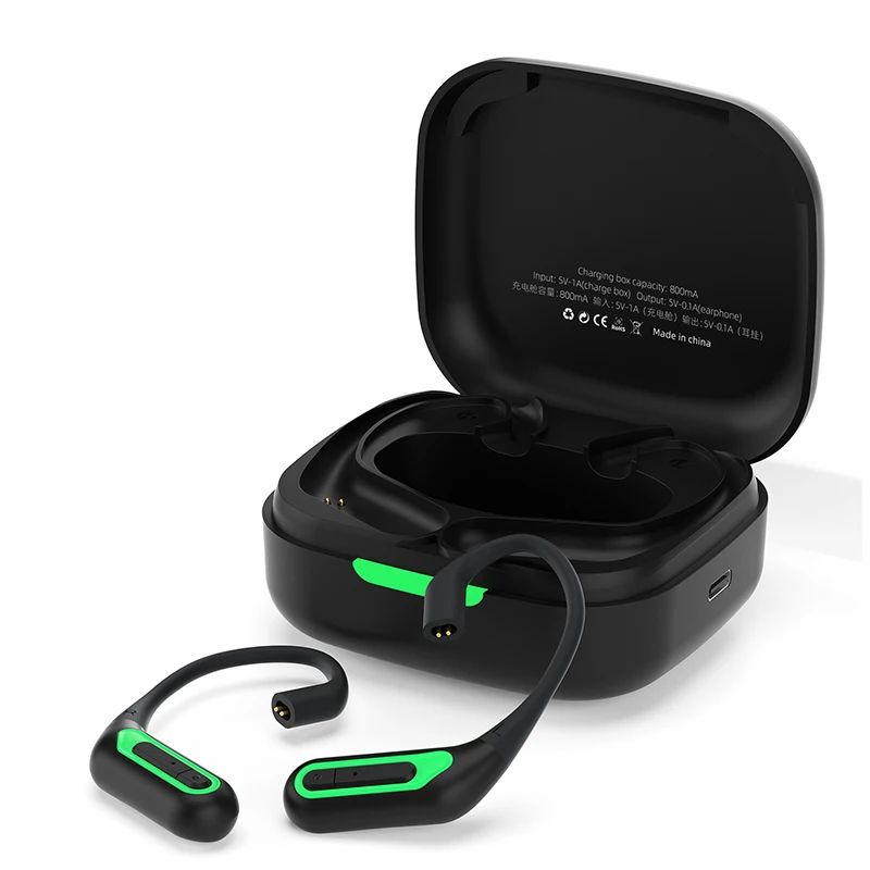 KZ Az10 Ear Hook Wireless Earphones Touch Control Bluetooth 5.2, Black - Image 1
