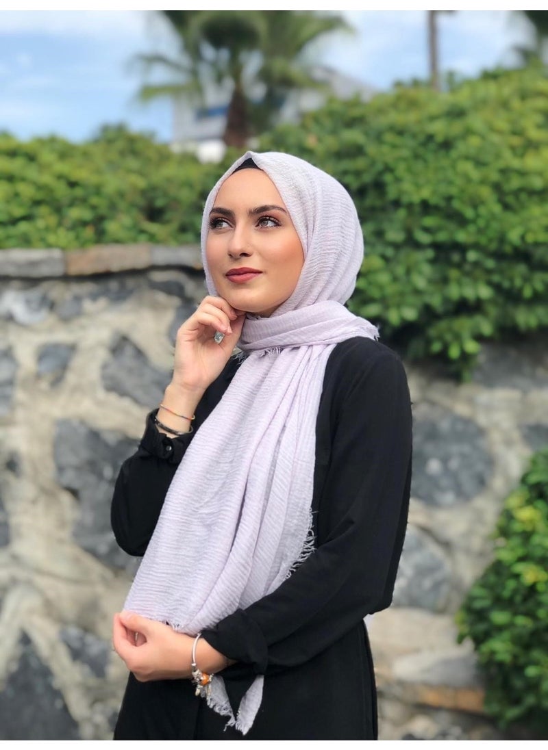 Belifanti Collection Bürümcük Cotton Shawl Light Gray 