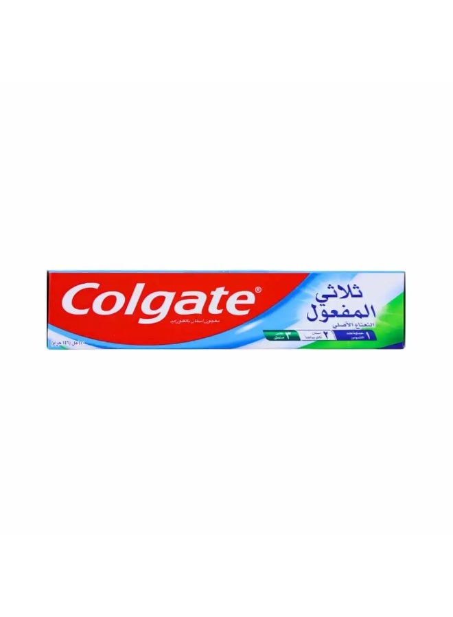 Colgate معجون أسنان كولجيت ثلاثي الفعالية بنكهة النعناع الأصلية - 100 مل - Image 2