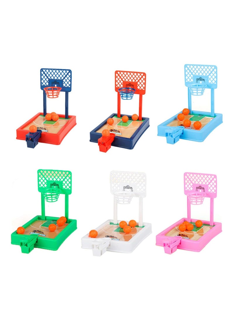 كابتن تيك 6 Pack Mini Basketball Game, Fun Goodie Bag Stuffers, Basketball Party Favors, Mini Basketball Game, Carnival Games, Classic Arcade Tabletop Basketball Games, Anti-Stress Novelty Toys KSA | Riyadh, J - Image 1