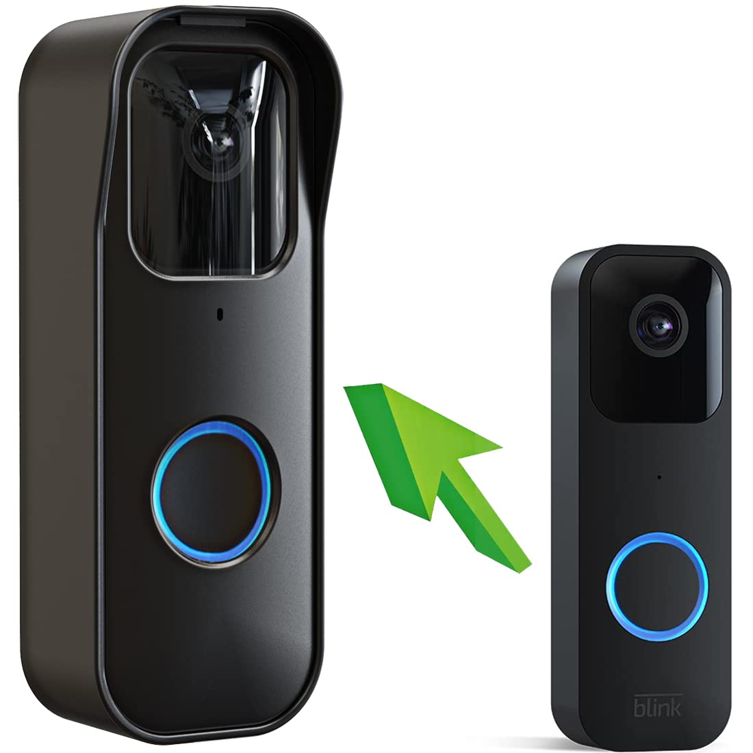 Blink Doorbell Mount Adhesive Door Mount Only for Blink Video Doorbell 1st Gen Not Compatible with 2nd Gen NoDrill Mounting Bracket Accessories for Blink Doorbell Security System