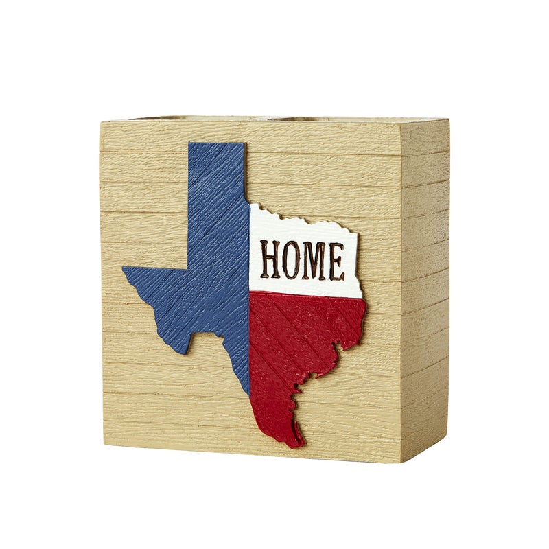SKL Home State of Texas Toothbrush Holder Multi