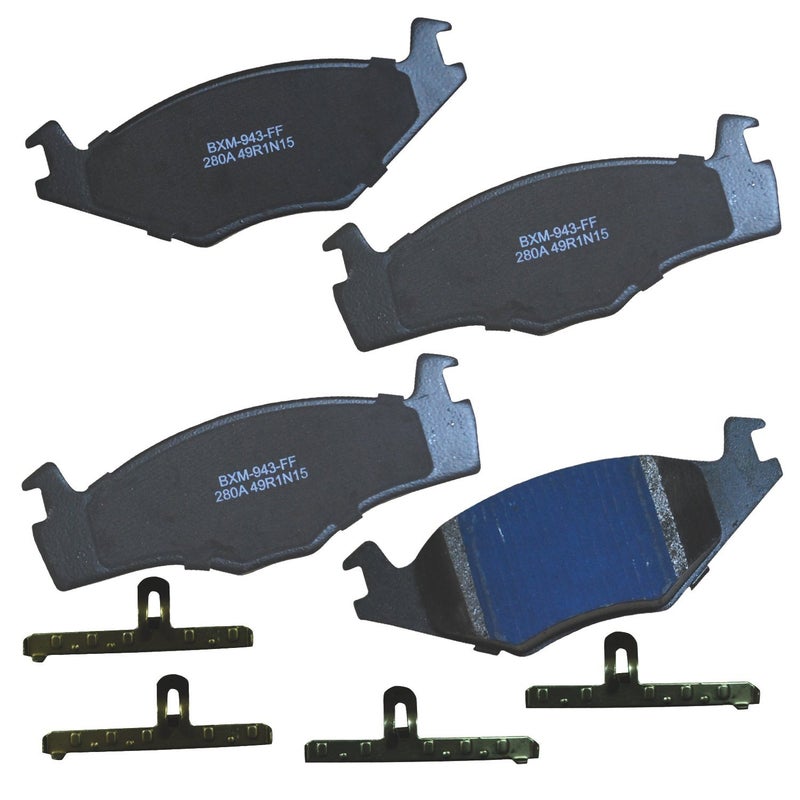 Bendix Premium SBM280A Semi-Metallic Front Brake Pads for Volkswagen Cabriolet 1993-1990, Corsar 1988-1984, Derby 1996-1995, Golf 1992-1985, Jetta 1992-1987, Quantum 1984-1983, Scirocco 1985 - Image 5