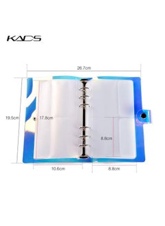 KADS Nail Stamp Plate Stamping Plates Cases Stamp Nail Stencil Holographic Nail Plates Holder Case Stamping Templates Organizer Collection Manicure Template (Case With 16 Square Slots)  - Image 2