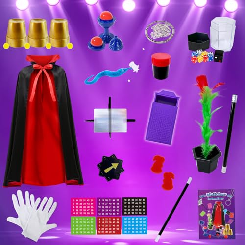 PATIFEED Magic Kit Magic Tricks with Magician Costume for Kids Magic Set for Kids Ages 6 7 8 9 10 11 12 Year Old - Image 5