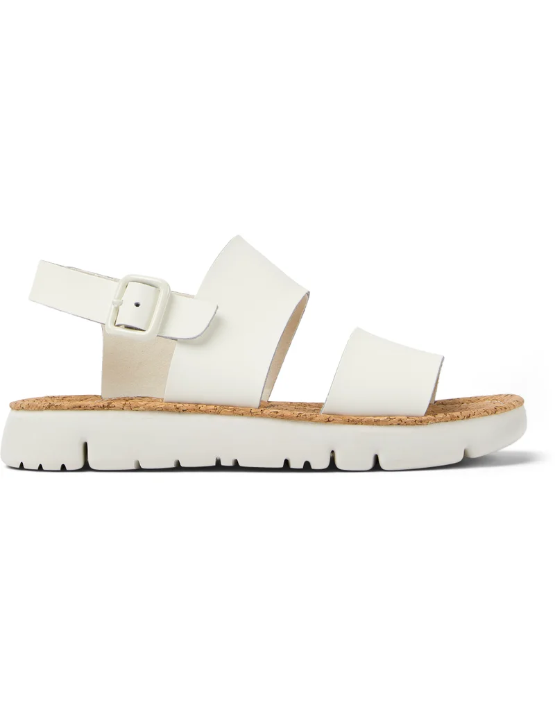 كامبر Oruga, Women's Sandal, White