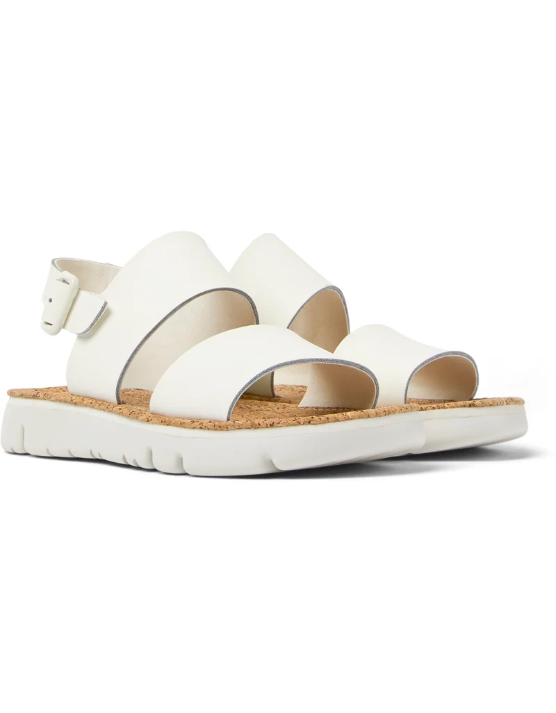 كامبر Oruga, Women's Sandal, White