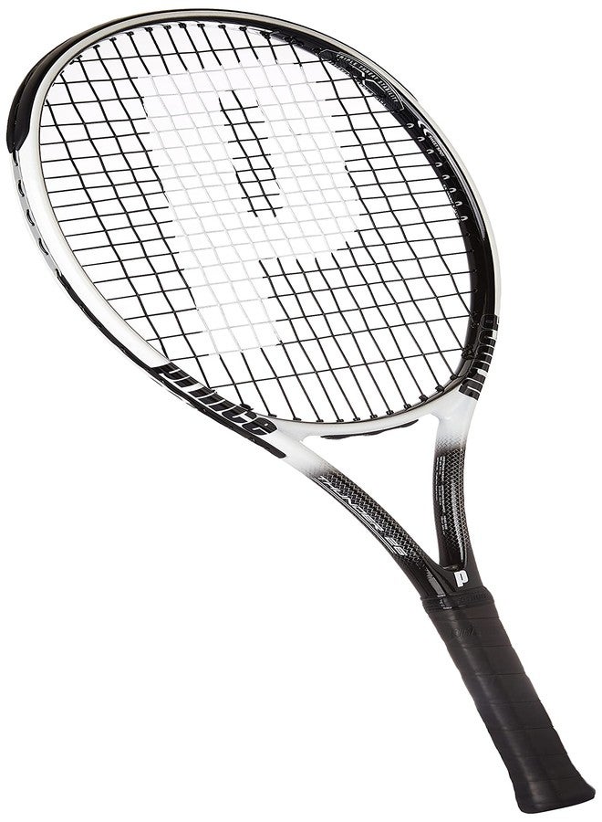 برنس مضرب تنس برينس ثاندر 26، كرة تنس برينس ستيج 2 برتقالية قياسية، 12 كرة مع سوار معصم وردي/أبيض وسوار رأس أبيض/كحلي داكن - Image 3