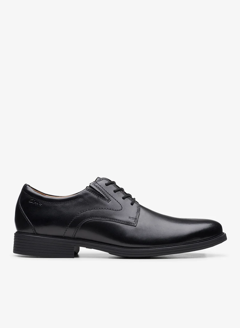 Clarks Whiddon Plain Lace Up Shoes